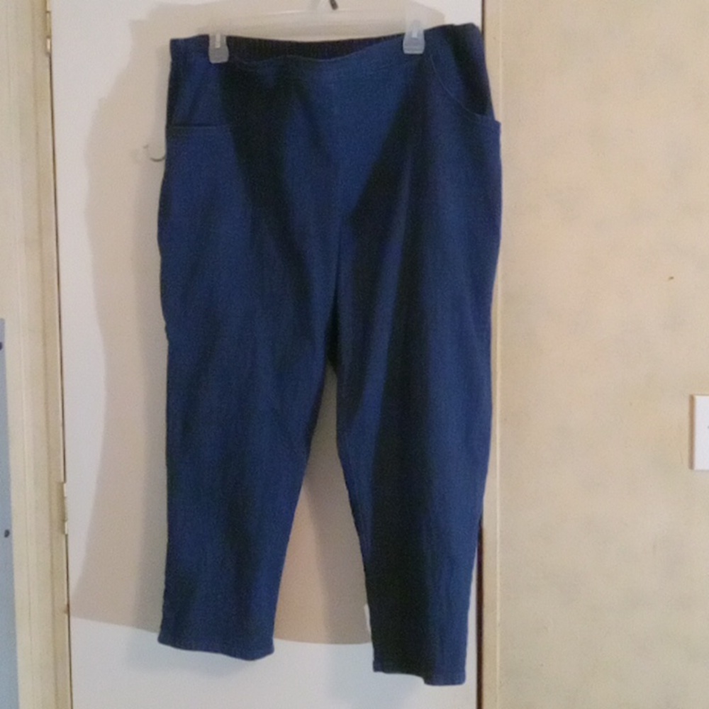 JMS womens plus size petite blue jeans